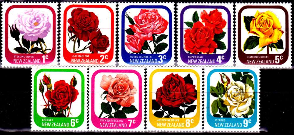 Nouvelle Zélande 645 / 53 Roses