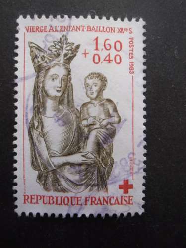 FRANCE N°2295 Croix rouge oblitéré