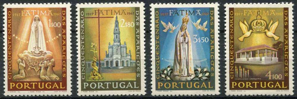PORTUGAL 1967 NEUF** MNH N° 1010 à 1013