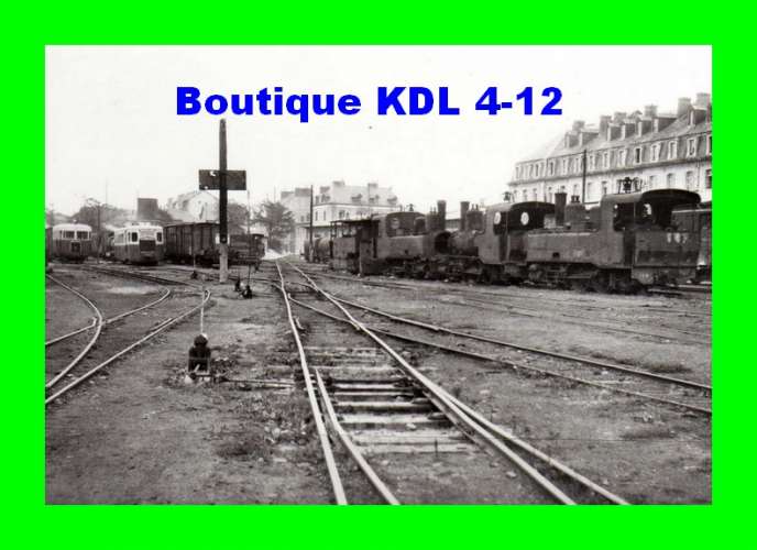 BVA 801-04 - Loco Blanc-Misseron, Corpet, autorail Verney et Billard - dépôt - RENNES LA TOUCHE