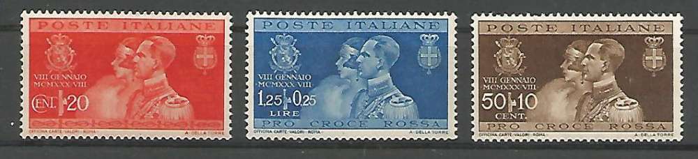 Italie - 1930 - Mariage du Prince Héritier - Tp n° 251 / 3 - Neuf **