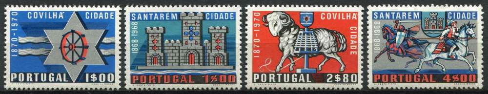PORTUGAL 1970 NEUF** MNH N° 1089 à 1092