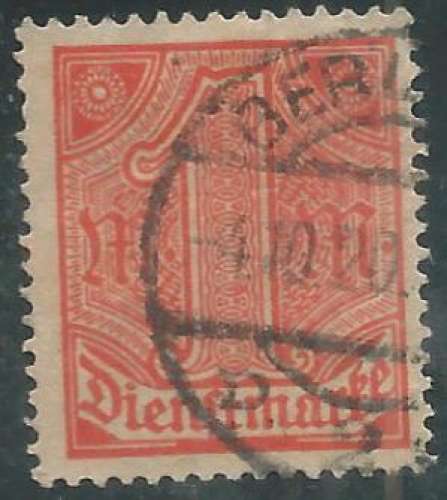 Allemagne - Timbre de service - Y&T 0025 (o) 