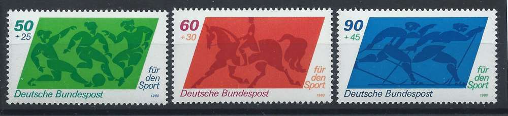 Allemagne RFA N°896/98** (MNH) 1980 - Sports