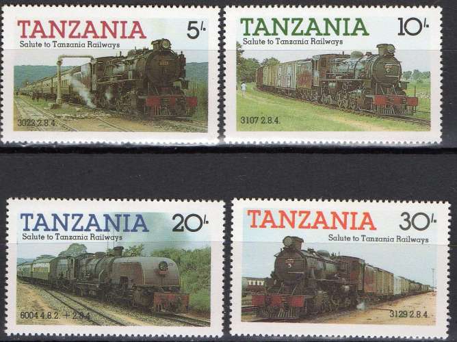 Locomotives & Trains de Tanzanie