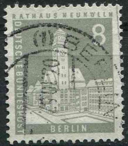 ALLEMAGNE BERLIN 1956 OBLITERE N° 128