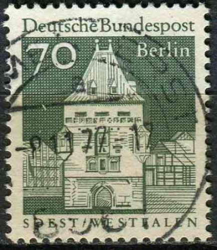 ALLEMAGNE BERLIN 1967 OBLITERE N° 276