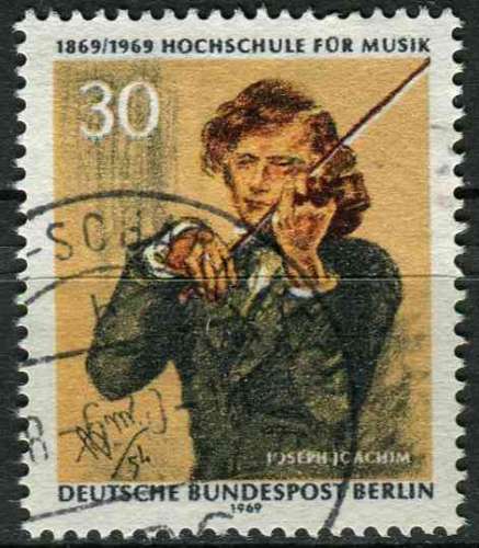 ALLEMAGNE BERLIN 1969 OBLITERE N° 322