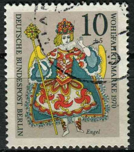 ALLEMAGNE BERLIN 1970 OBLITERE N° 354