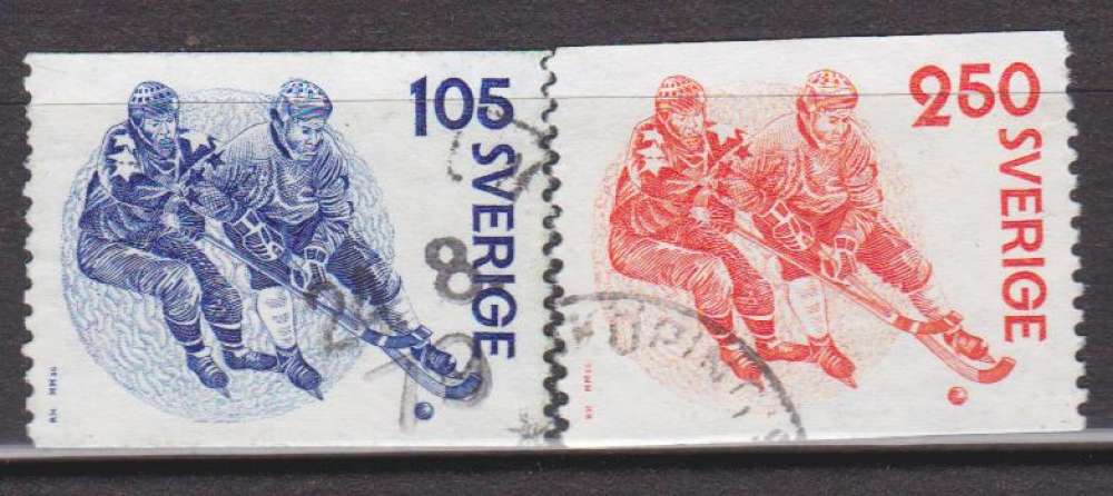 Suède 1979 YT 1035-1036 Obl Bandy