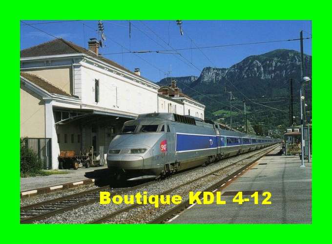 RU 0927 - TGV Sud-est rame n° 14 en gare - LA ROCHE SUR FORON - Haute Savoie - SNCF