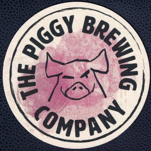 France Sous Bock Beermat Coaster Bière Beer The Piggy Brewing Company 54 Liverdun