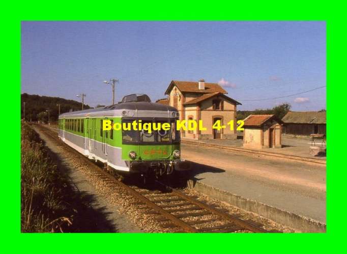 AL 269 - Autorail X 2400 en gare - CARNOET LOCARN - Côtes d'Armor - RB