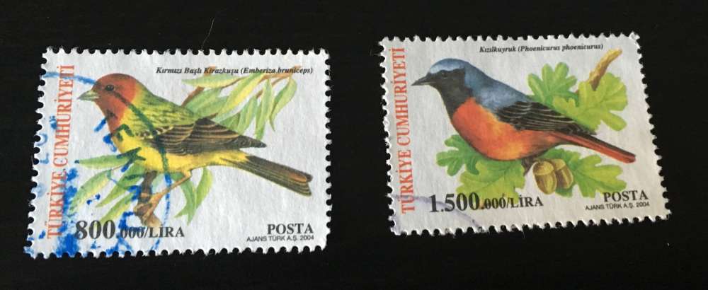 Turquie 2004 YT 3118 et 3120