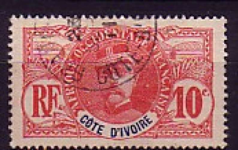 Côte d'Ivoire 1906  Y&T  25  oblitéré  