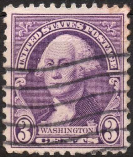 G028N - Y&T n° 313 - oblitéré - Washington - 1932 - Etats Unis