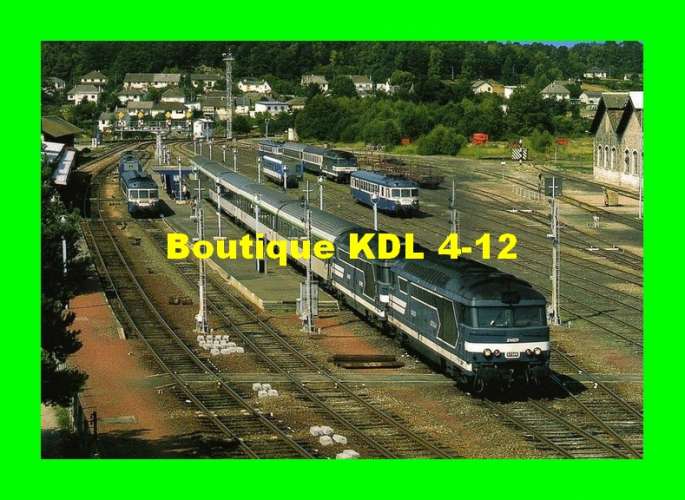 RU 0433 - Train - Loco BB 67544 en gare - USSEL - Corrèze - SNCF