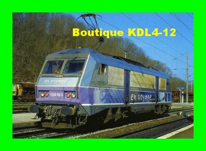 ACACF 151 - Loco BB 26163 en gare - CULMONT CHALINDREY - Haute Marne - SNCF