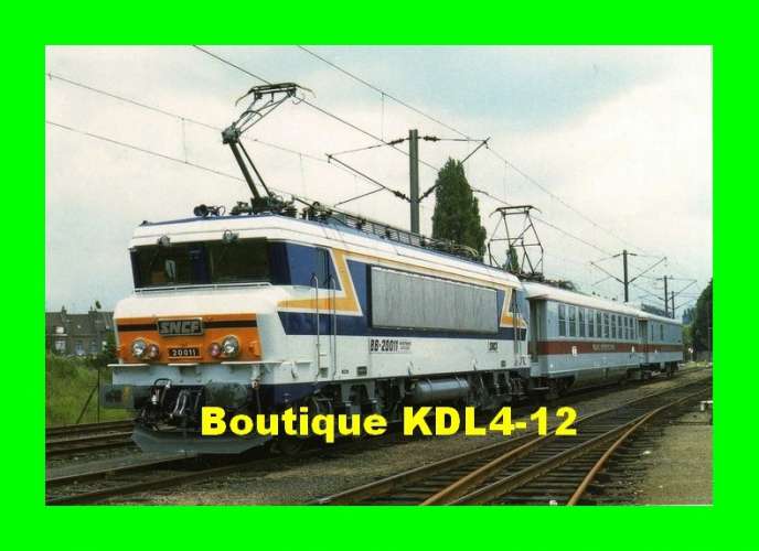 ACACF 165 - Train - loco BB 20011 aux ateliers d´Hellemmes - LILLE - Nord - SNCF