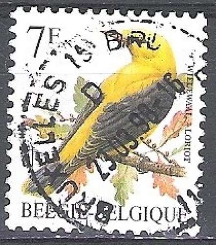 Belgique 1992 COB 2476 O Cote (2016) 0.15 Euro Loriot Cachet rond