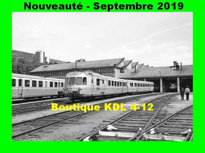 AL 599 - Autorail RGP 1 au dépôt - LYON-VAISE - Rhône - SNCF