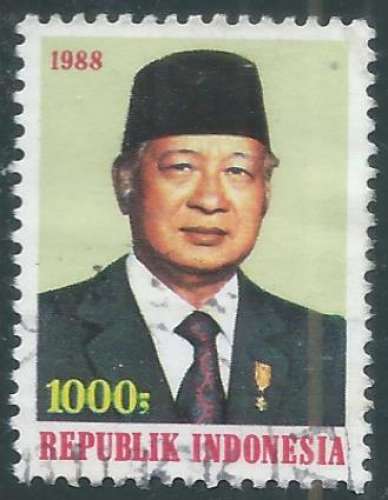 Indonésie - Y&T 1162 (o) - Président Suharto -