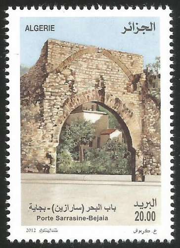 Algérie - 2012 - Y&T n° 1623 - Neuf** - Porte Sarrasine - Bejaïa - Kabylie