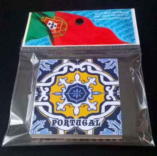 Portugal Magnet Azulejo Carreau céramique motifs traditionnels