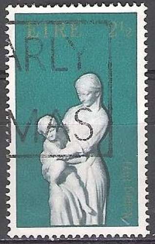 Eire 1971 Michel 272 O Cote (2008) 0.25 Euro Noël Vierge avec enfant 