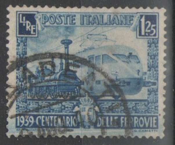 Italie 1939 - Chemins de fer 1,25 L.