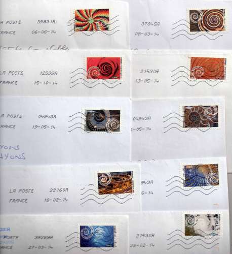 LETTRES FRANCE  2014 DYNAMIQUE  VOIR   SCAN