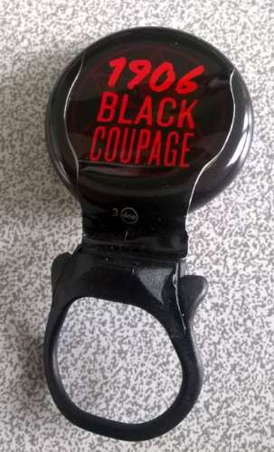 Espagne Capsule bière dégoupillée Beer Cap 1906 Black Coupage