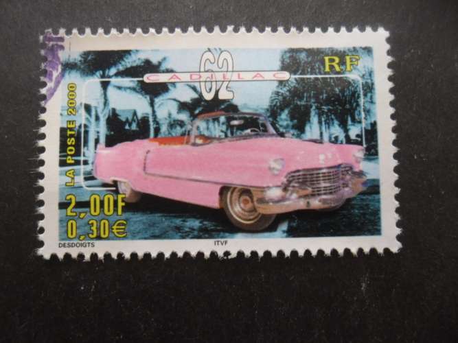 FRANCE N°3323 Cadillac 62 oblitéré