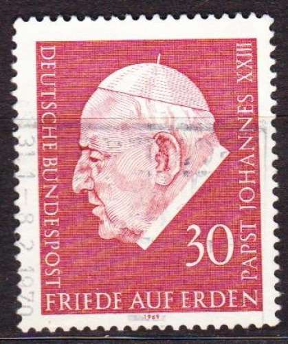 Allemagne 1969 YT 467 Obl pape Jean XXIII