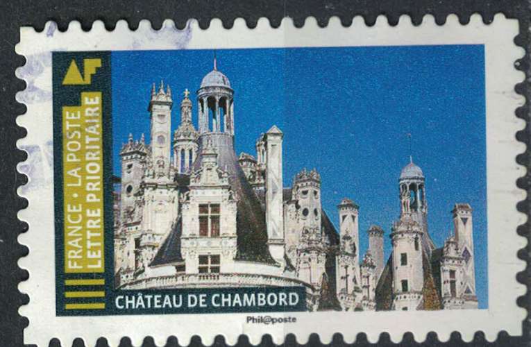 France 2019 Oblitéré rond Used Histoire de Styles Architecture Château de Chambord SU