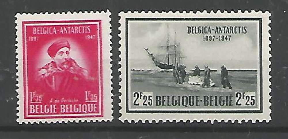 Belgique - 1947 - Expédition Antarctique BELGICA - Tp 749 / 50 - Neuf ** 