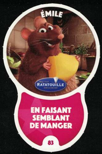 Carte à collectionner Disney Auchan Les Défis Effet Émile 83 / 96