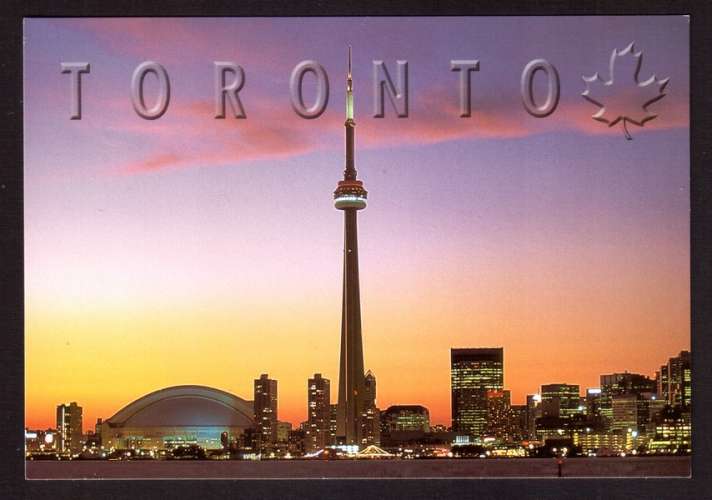 Canada Cpm  Toronto 's sparkling skyline at twilight   NC