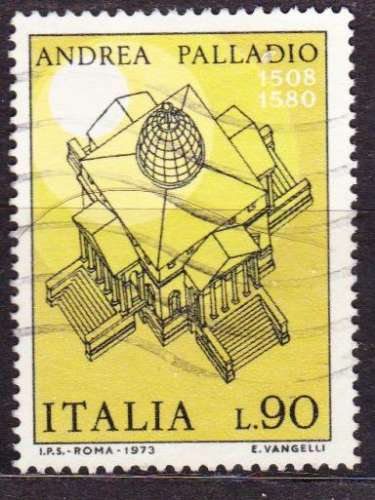 Italie 1973 YT 1142 Obl Architecte Palladio