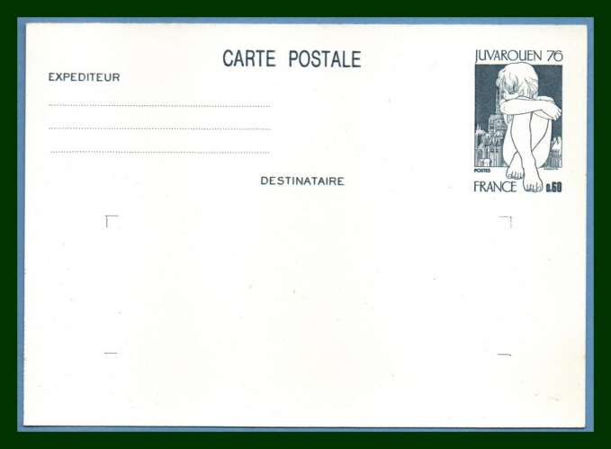  Entier Postal N° 1876 - CP1 ** Juvarouen  76