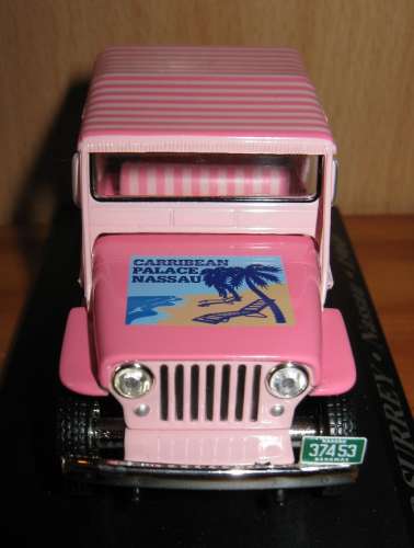 Willys Jeep - Taxi de NASSAU - Bahamas - Echelle 1/43 ème