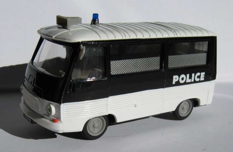 Peugeot J 7 - Car Police Secours - Echelle 1/43 ème