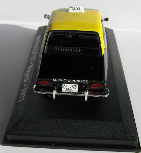 Renault 12 - Taxi BOGOTA - Colombie - Echelle 1/43 ème