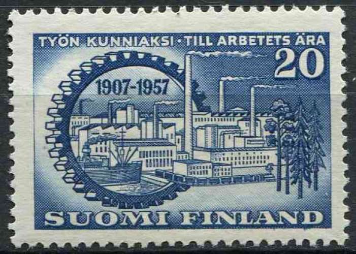 FINLANDE 1957 NEUF** MNH N° 461