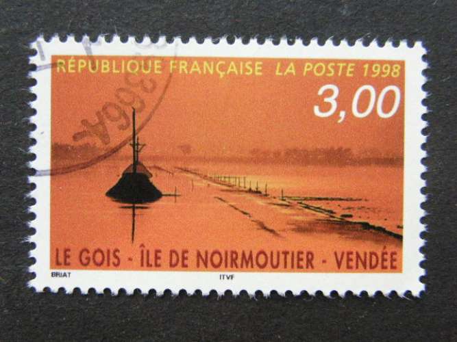 YT 3167 oblitéré avec cachet rond