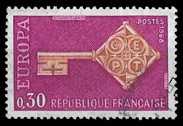 France 1968 - Y&T 1556 (o) - Europa