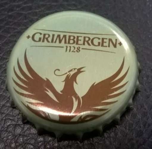 Belgique Capsule Bière Crown Cap Beer Grimbergen Héritage de l'Abbaye