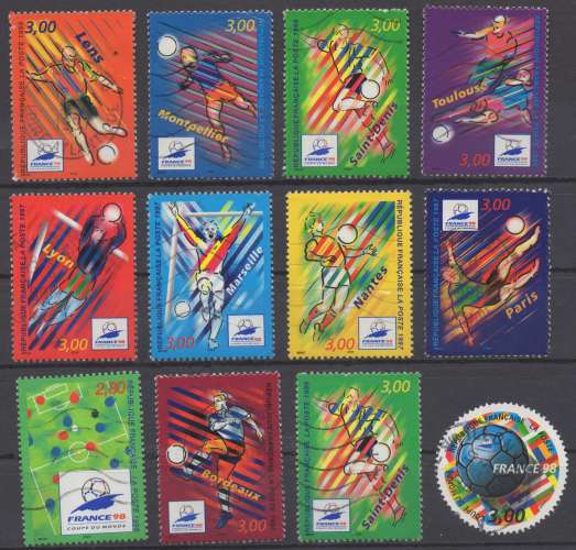 France 1998 -  Coupe du Monde de Football : stades