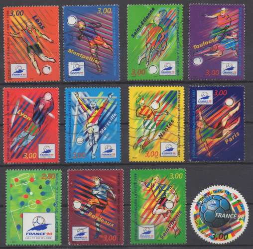 France 1998 -  Coupe du Monde de Football : stades