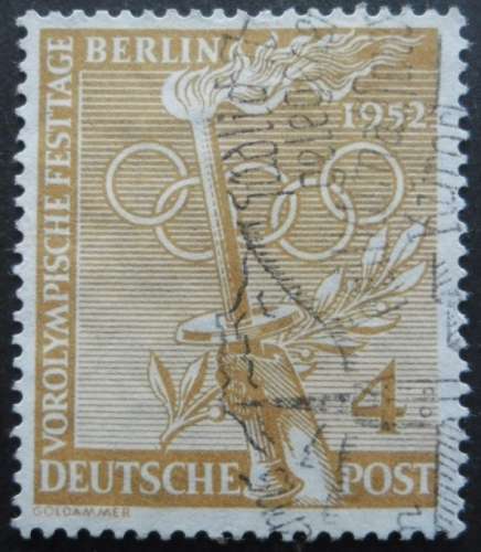 BERLIN N°74 oblitéré cote 3€